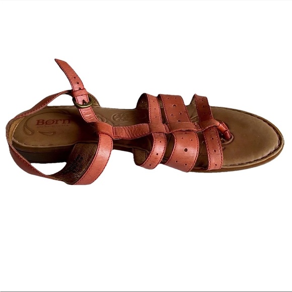 Born Women’s Sandals Size 10M | Strappy Leather, Open Toe, Chic + Comfy - Picture 4 of 13